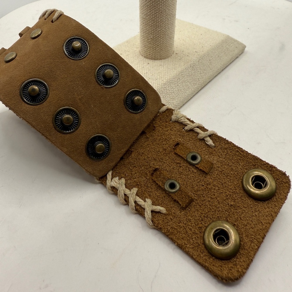 Leather Cuff Bracelet - image 5